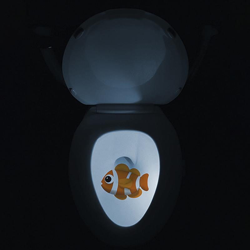 Toilet projection lamp cartoon toilet training light