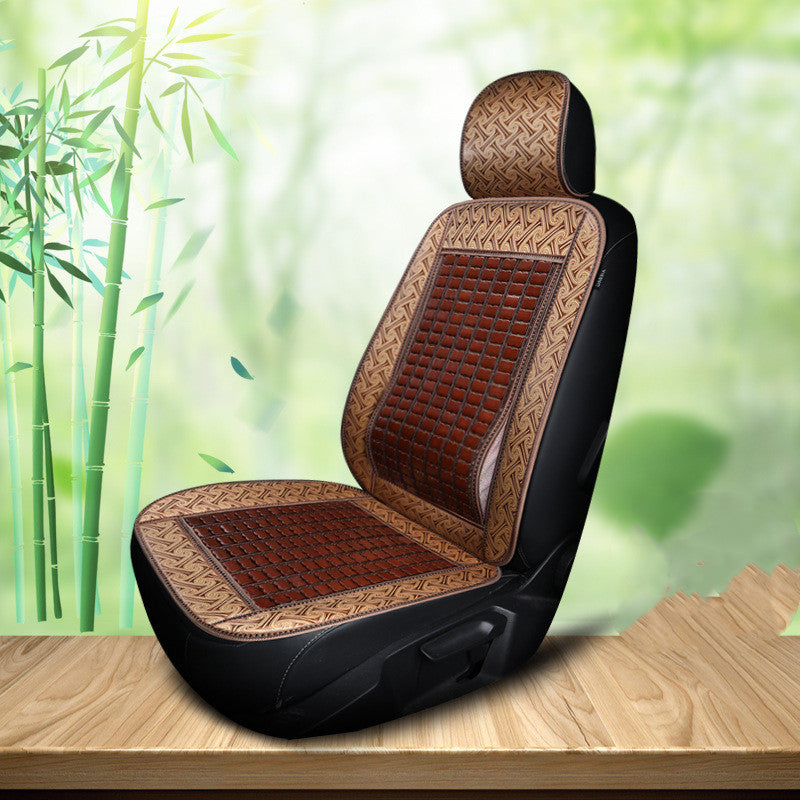 Summer Bamboo Car Seat Wuling Rongguang Double Row Seat Cover