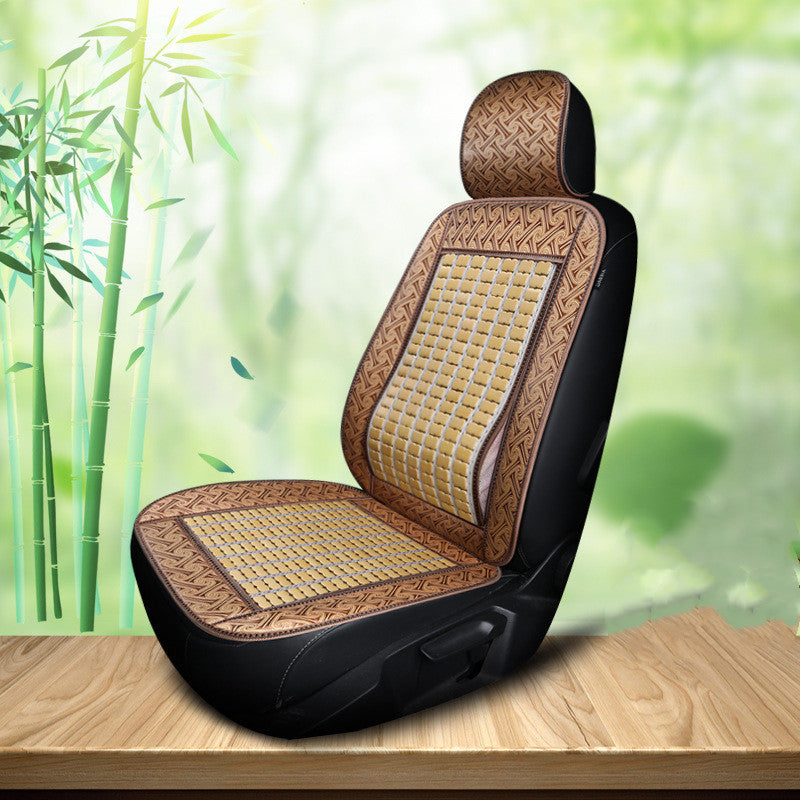 Summer Bamboo Car Seat Wuling Rongguang Double Row Seat Cover