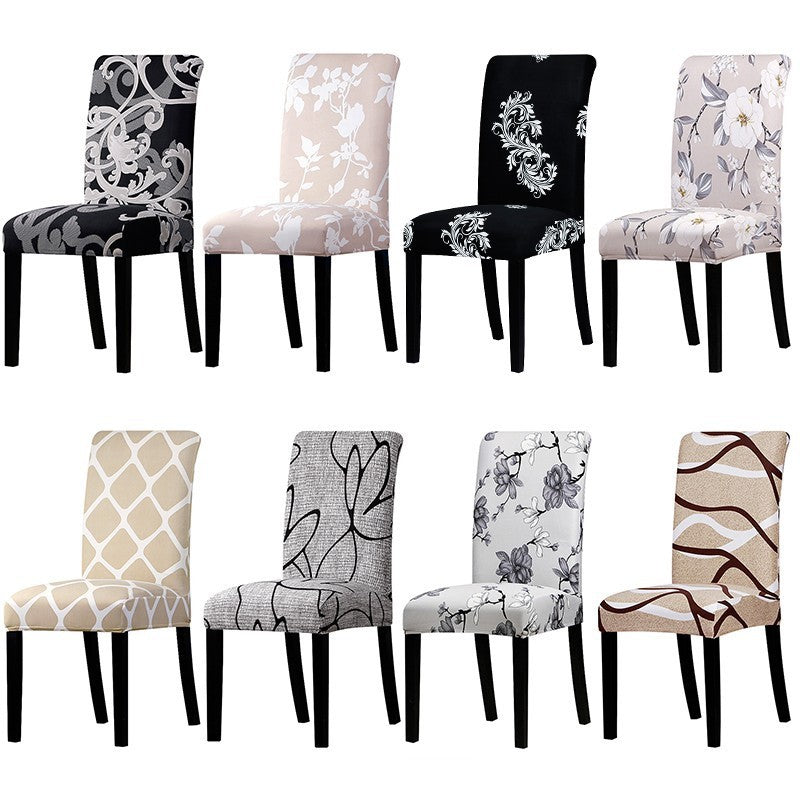 Printed Stretch Chair Cover Big Elastic Seat Chair Covers