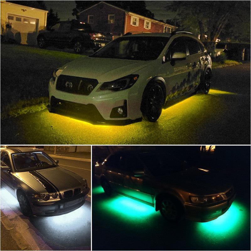 Car Remote Control Chassis Light Voice Control APP Colorful Decorative Light Bar