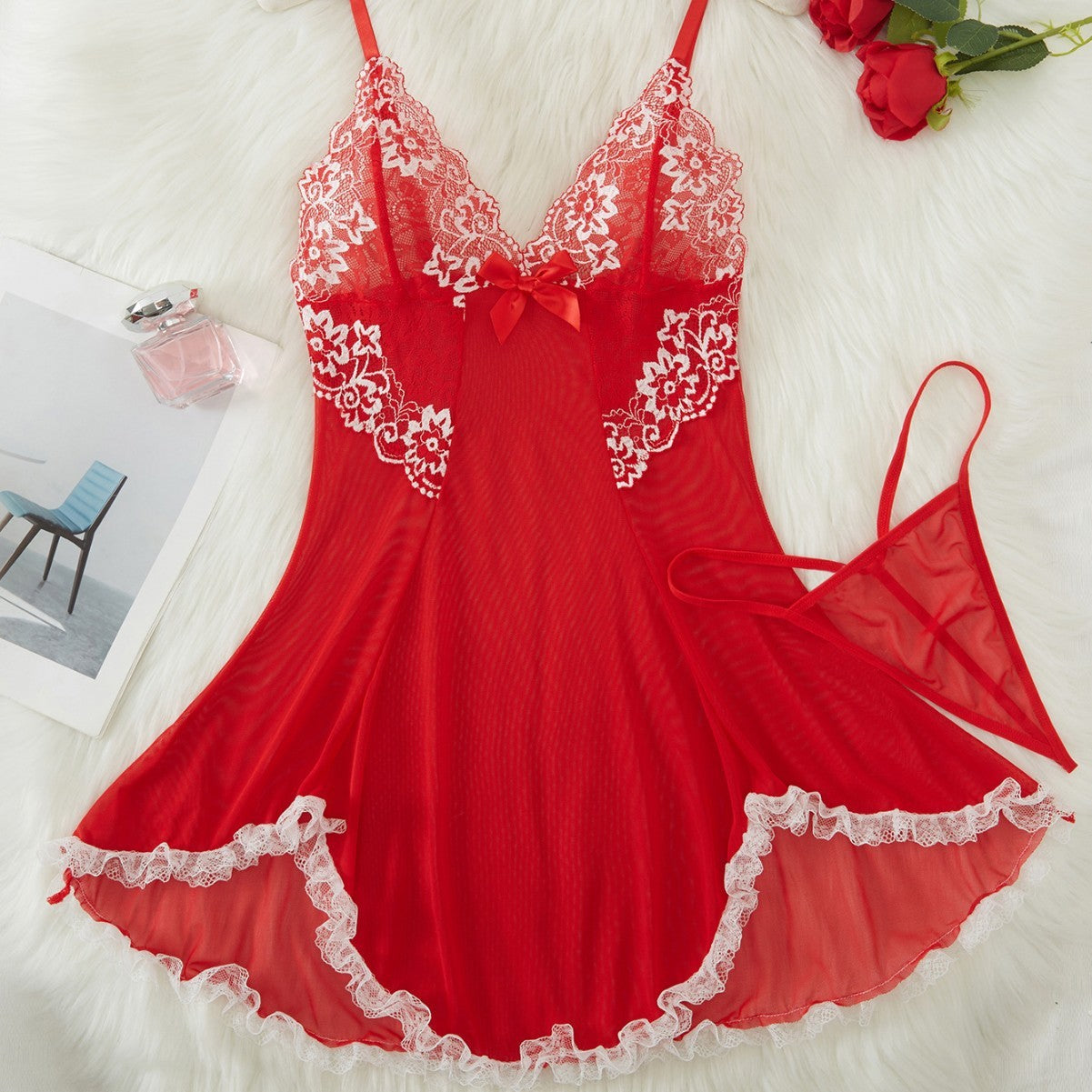 Underwear Lace Design Home Wear