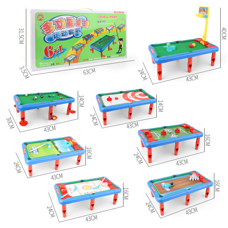 Children's Sports Indoor Table Game Billiard Table Toys Balls