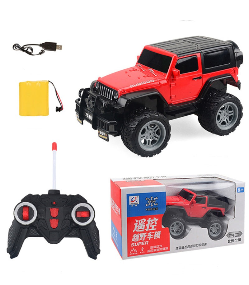 Children's four-way remote control car