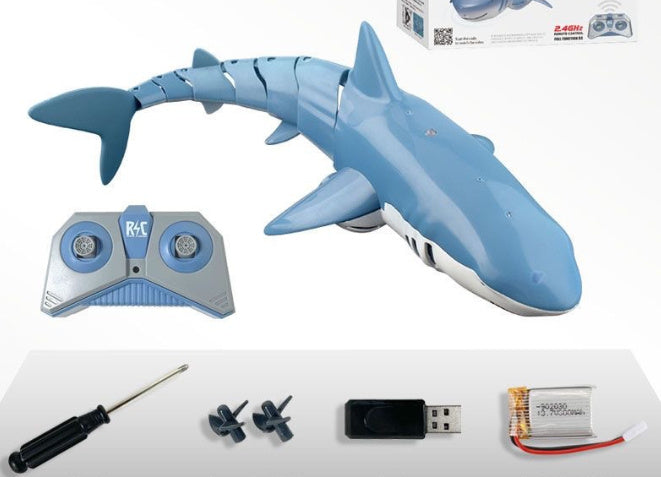 Remote Control Shark 2.4G Remote Control Fish Children's Toys Summer Water Toys