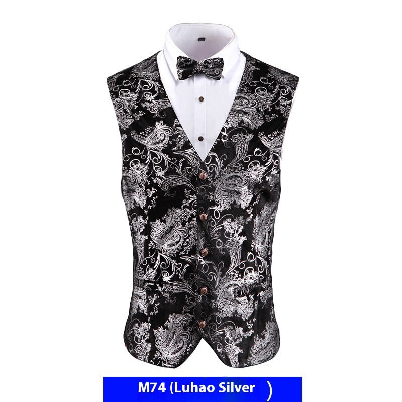 Fashion Stylist Sleeveless Top Gentleman Men's Clothing