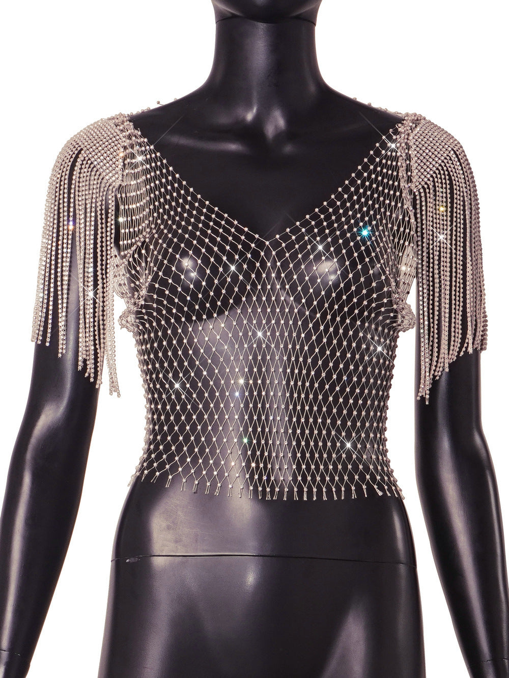 Fishnet Women's Clothing Short Sleeve Vest