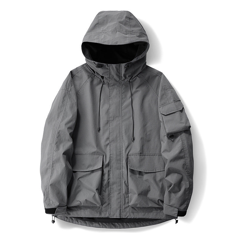 Spring And Autumn Waterproof Wind-resist Tool Shell Jacket