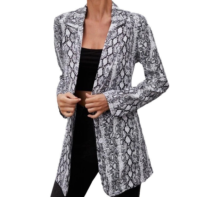 Polyester Jacket Women's Long Sleeve Personality