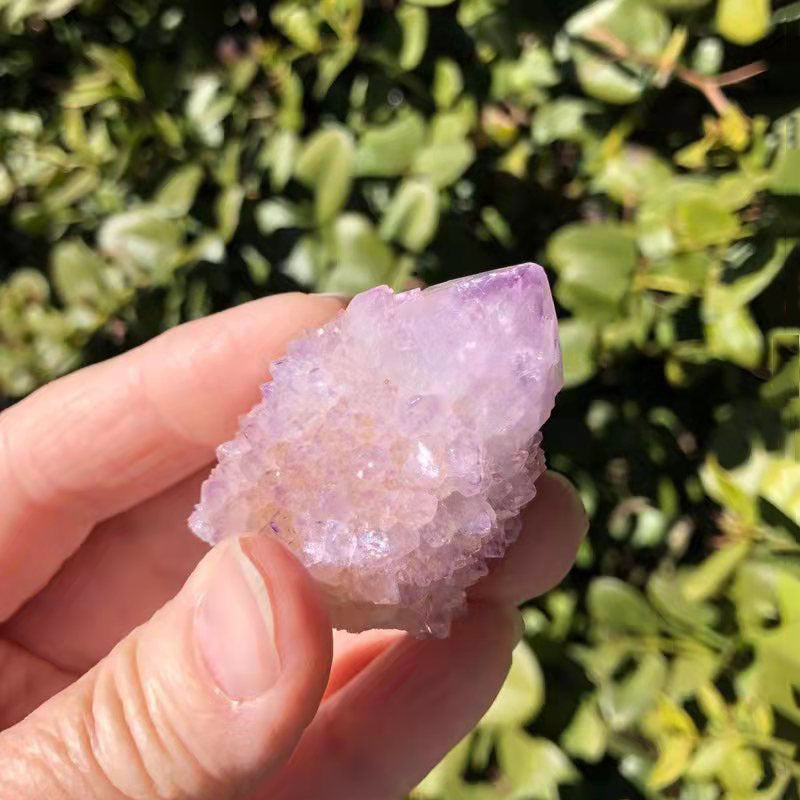 Natural South African Spirit Crystal Cactus Cluster Rough Stone