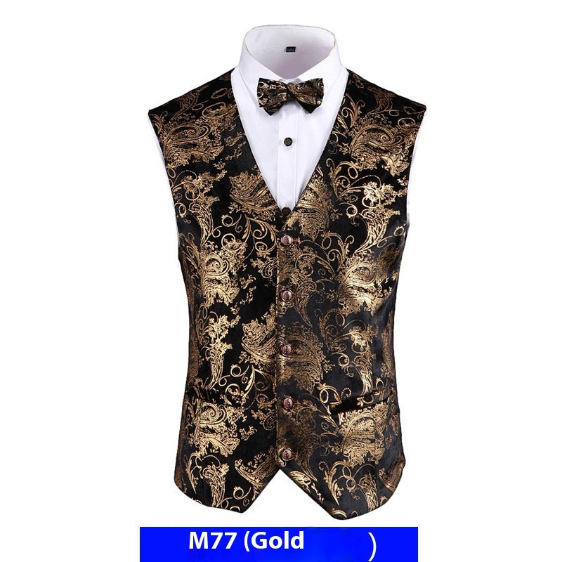 Fashion Stylist Sleeveless Top Gentleman Men's Clothing