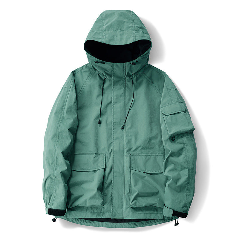 Spring And Autumn Waterproof Wind-resist Tool Shell Jacket